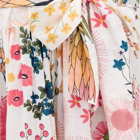 Guadalupe Design
Madelyn Short Dress Floral Print Ruffle Dress - Picture 5 of 7